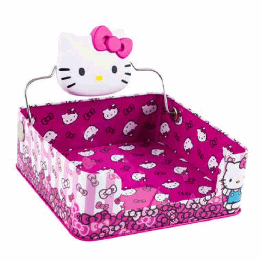 Napkin Dispenser Pink Hello Kitty